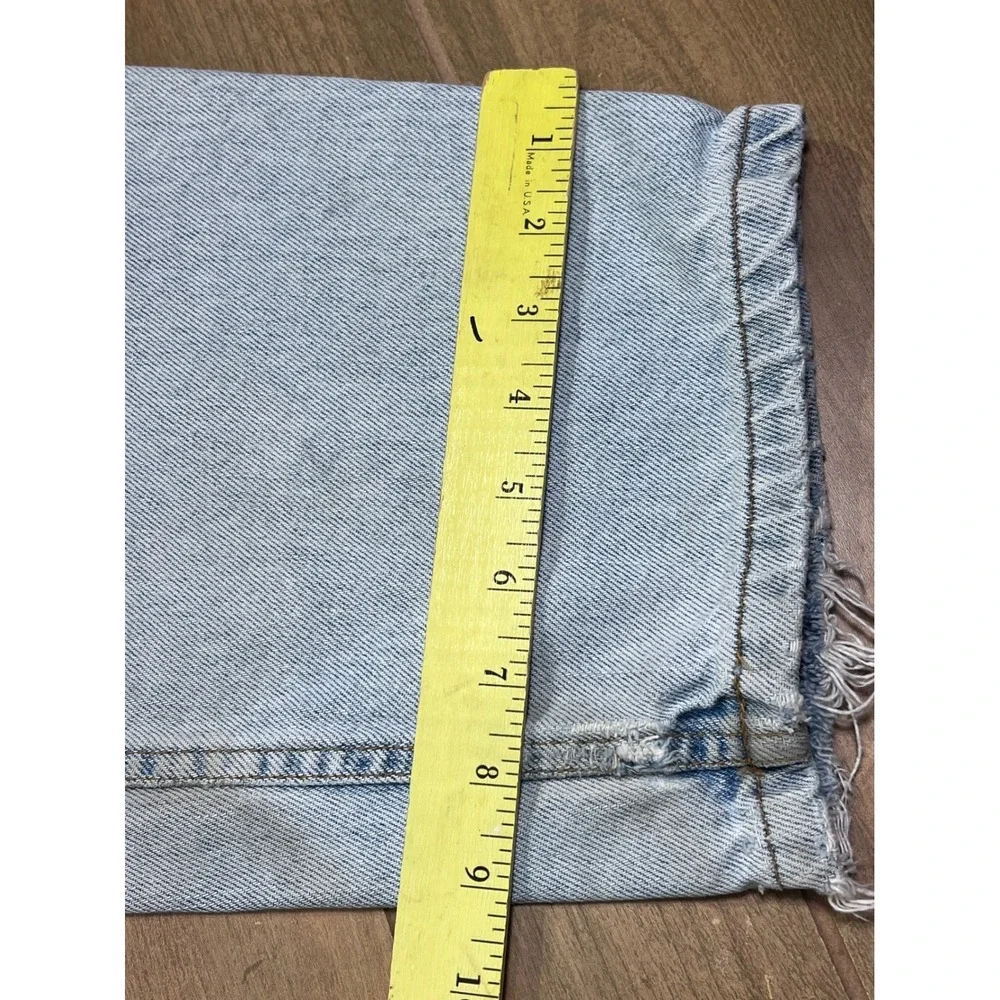 Levis 560 Comfort Fit Jeans‎ Mens 36x32 Light Wash Distressed Denim grunge